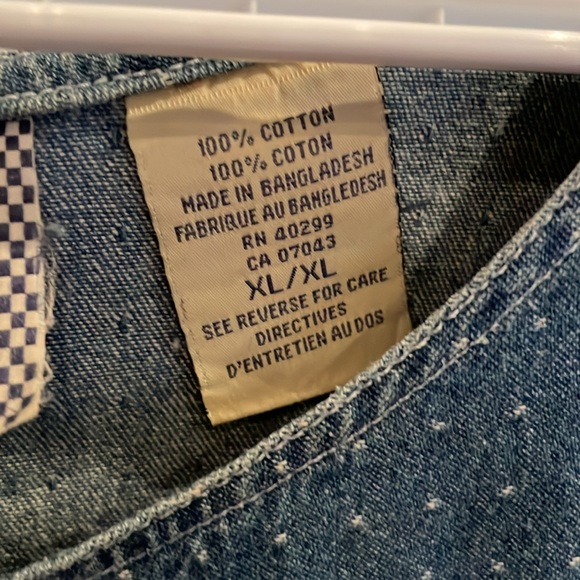 Vintage soft Jean dress - Picture 3 of 5